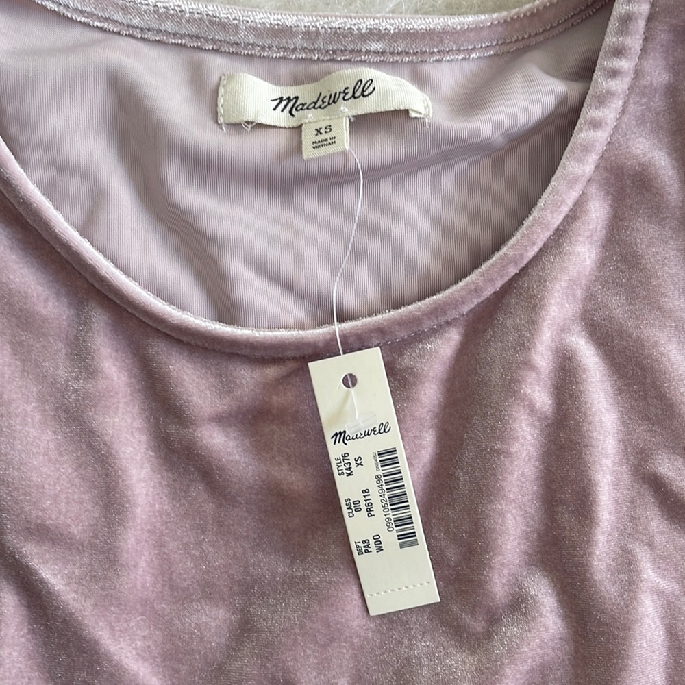 Madewell butterfly sleeves top
